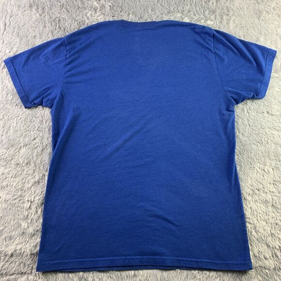 Bud Light Shirt Mens Large Blue White Red NFL Football Official Beer Sponsor Tee - Picture 6 of 7
